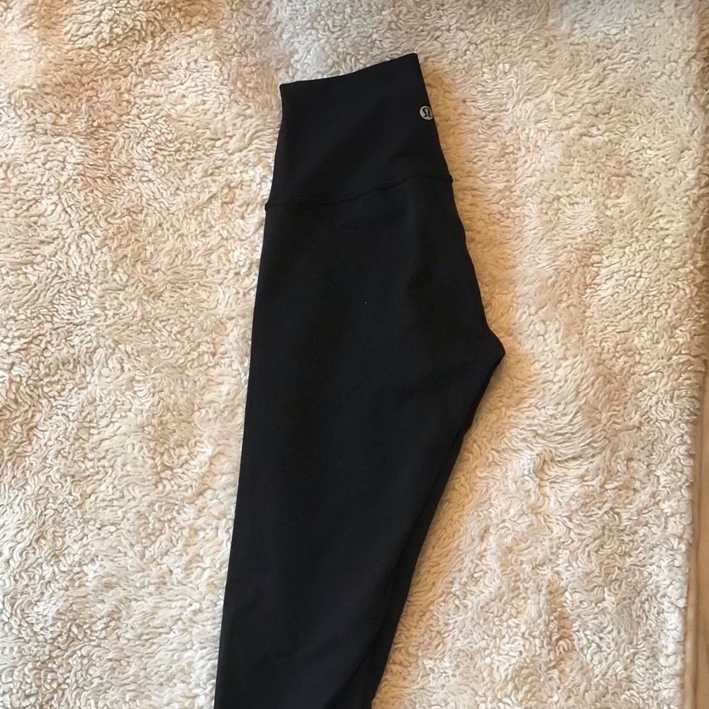Lululemon Align Full Length Leggings Size 2 Black - Picture 2 of 4